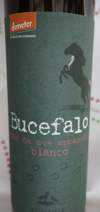 Bucefalo Demeter Vino bianco aus rosinierten Trauben